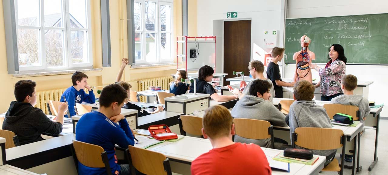 Schulunterricht an der Oberschule Stephan Roth Schule&hellip;